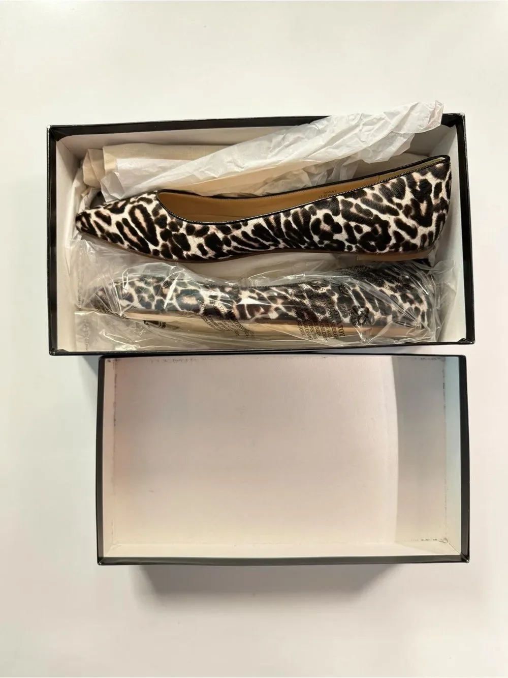 J. Crew Viv Calf Hair Flats Leopard Cheetah 9.5 NWT